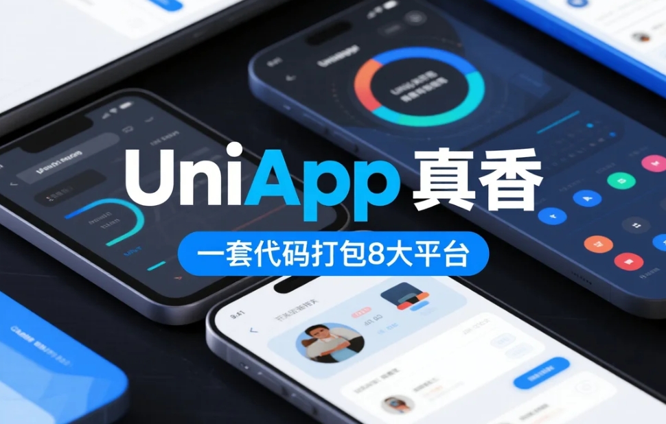 UniApp真香!一套代碼打包8大平臺