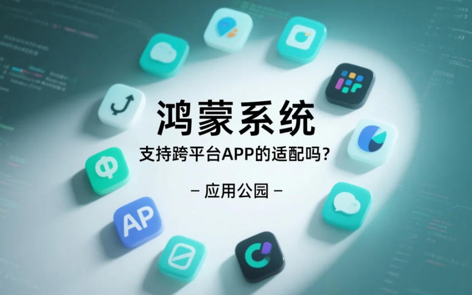 鴻蒙系統支持跨平臺APP的適配嗎?